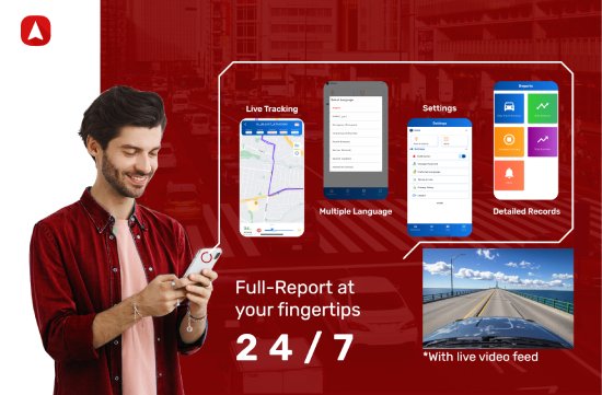 Fleet manager using the Traqcare app