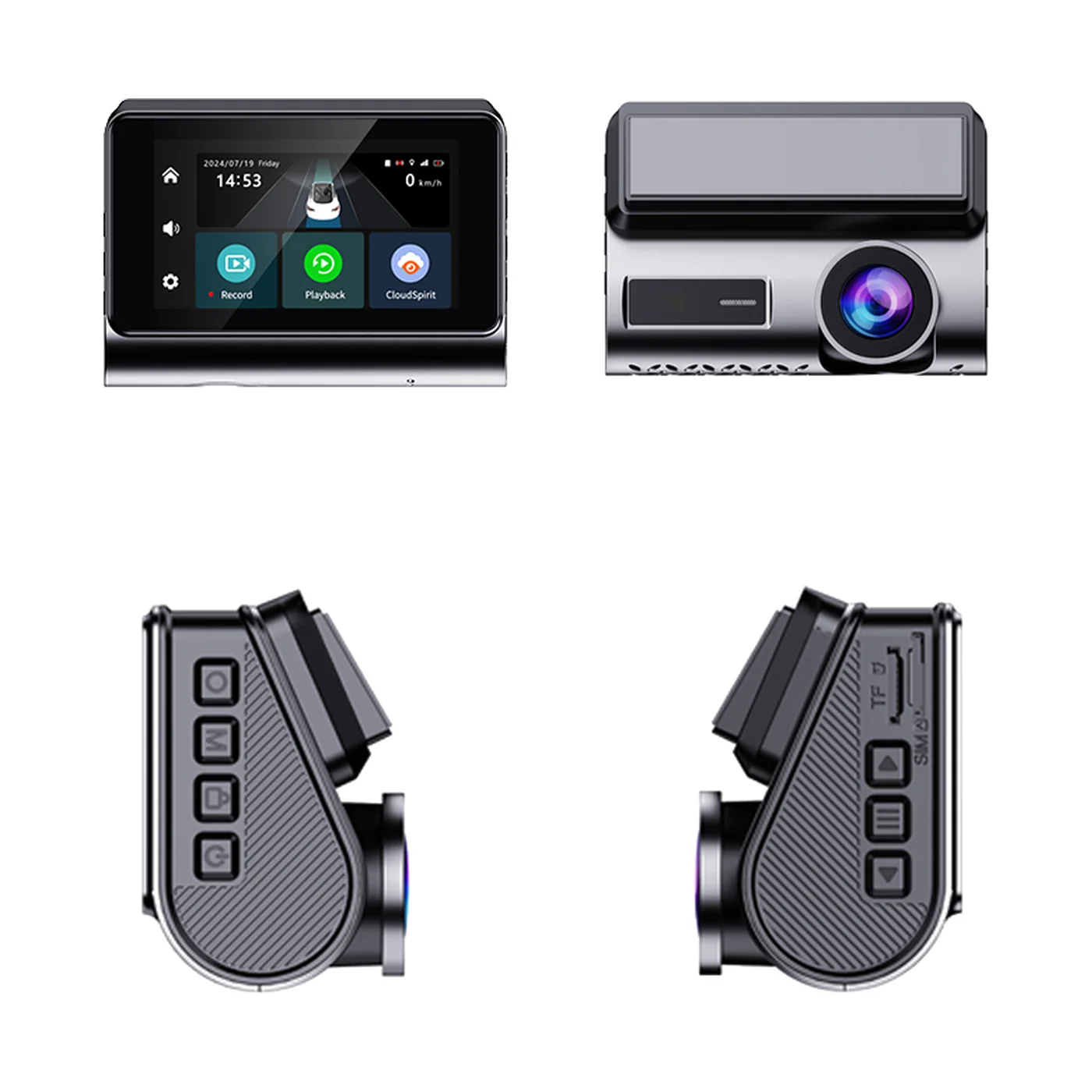 A5 Dual-Lens Dashcam, view 2
