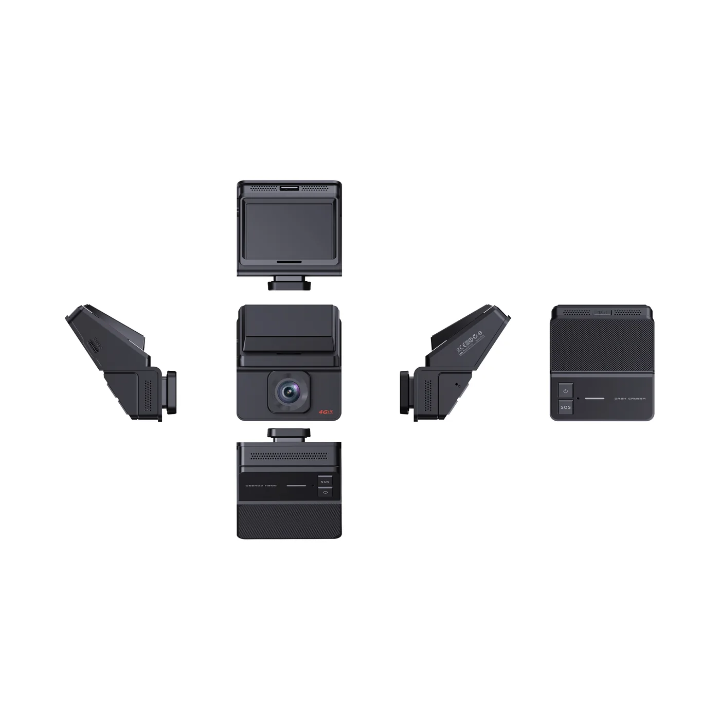 A6 Compact 4G Dashcam, view 3