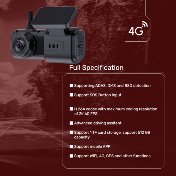 D2 AI Dashcam With GPS - Image 3