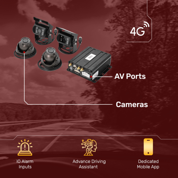 WD12 Mini Dual SD Card Mobile DVR - Image 3