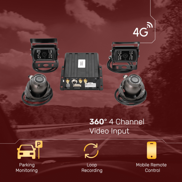 WD12 Mini Dual SD Card Mobile DVR - Image 4